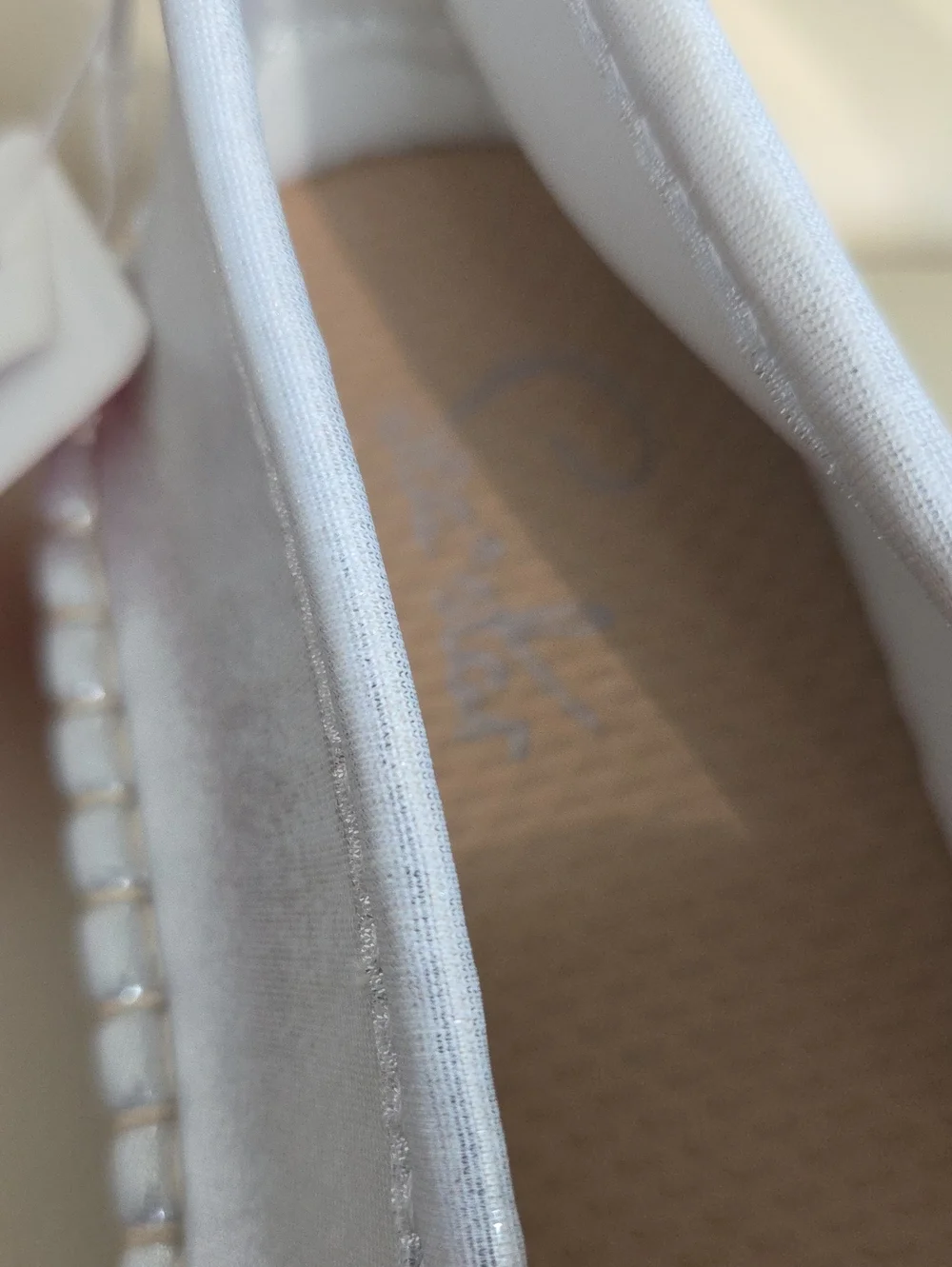 Platinum Silver Espadrille Slip-On Water Shoes Beach Wear Size 8W